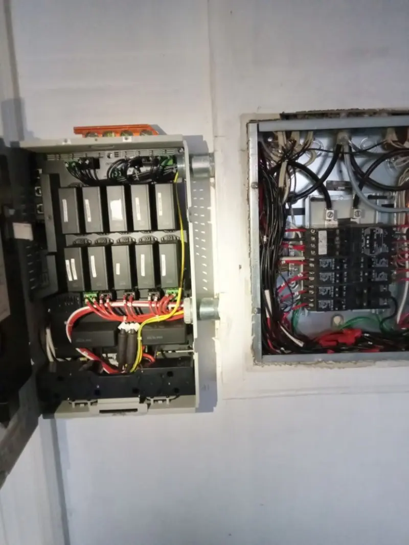 Electrical panel upgrade completed for Indoor Lighting Installation in Crafton